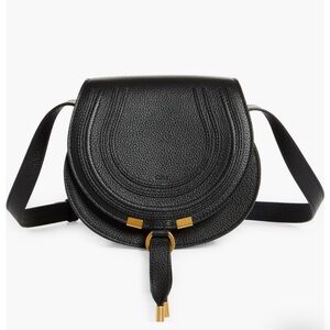 Chloe Small Marcie Leather Crossbody Bag